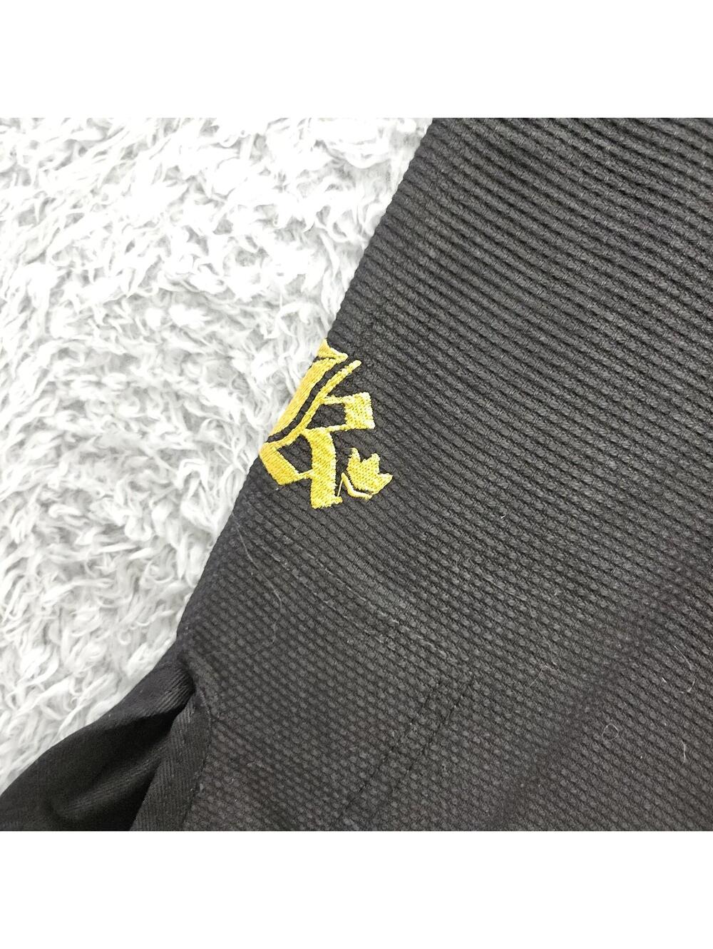 Kingz GI Top Jiu Juitsu Grapple Black F4 *Top Only* New W Tags no Belt - Picture 13 of 14